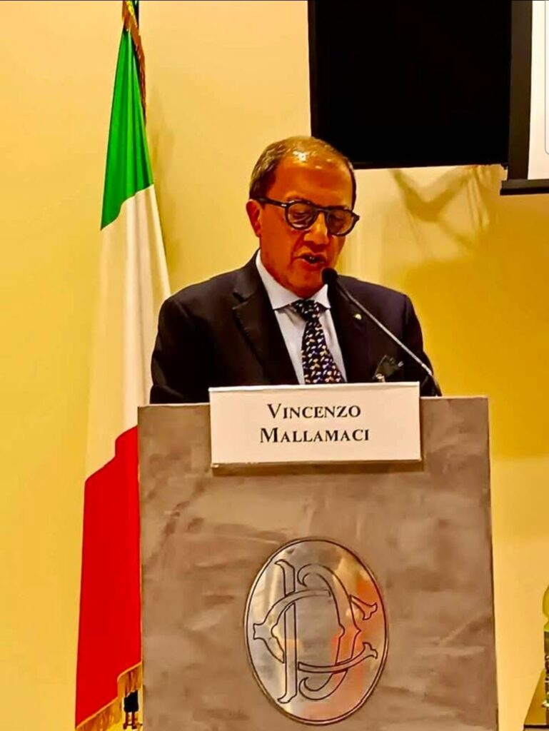 Dott. Prof. VINCENZO MALLAMACI
Laureato in MEDICINA e CHIRURGIA il 29.06.1988 presso l‟Universita‟ degli Studi Federico II di Napoli * I Facolta‟ * con il massimo dei voti, discutendo la Tesi di Laurea in Cardiologia dal titolo :” L‟Indagine Holter nelle cardiopatie ischemiche silenti “ Relatore Prof. G. Nigro
Abilitato all‟esercizio della professione presso l‟Universita‟ di Napoli nella II sessione dell‟anno 1988.
Iscritto all‟Albo dei Medici Chirurghi della Provincia di Salerno in data 21.03.1989 al n. 6907.
Specializzato in CARDIOLOGIA secondo le normative CEE con il massimo dei voti ( 50/50) presso la Scuola di Specializzazione del II ateneo di Napoli * Direttore Prof. Aldo Iacono * discutendo la tesi : “ Le cardiomiopatie restrittive”.
In data 19 maggio 2000 ha conseguito la LAUREA in PSICOLOGIA presso l‟Accademia San Cirillo della Repubblica di Malta ( Atto legalizzato dal Ministero Affari Esteri di Malta - La Valletta - .firmato George Cuschieri - prot. n.17368 del 19 Maggio 2000 )
Bachelor of Science in Counseling Psycology – Western Advanced Cenral University
Award of Excellence “ Neuropsycology Project “, 10 marzo 1992 – Olma University –Olfors Walter University
Barone ereditario Ordine Bizantino Santo Sepolcro.
Cavaliere dell’Ordine al Merito della Repubblica Italiana con decreto Presidenza della Repubblica 2 giugno 2010 .
Cavaliere dell‟Ordine Nazionale della Repubblica della Costa d’Avorio conferito dalla Presidenza della Repubblica in data 11 ottobre 2008
Cavaliere Grande Ufficiale Ordine Equestre Santi Contardo e Giuliano Ospitaliere – Già Luogotenente per l’Italia del Sud
Cavaliere Serenissimo Ordine della Natività
Grand’Ufficiale Reale Militare Ordine Spagnolo di San Carlo -Barcellona, 16 Giugno 2018
Gran Croce al Merito e Diritto Umanitario dell‟Institution del Mèrito Humanitario – Governo Spagnolo – conferita il 4 giugno 2016 a Barcellona
Gran Croce d’Oro al Merito Sociale ed Umanitario del Corpo Internazionale di Soccorso Humanitas – Roma Novembre 2017
Gran Croce e Gran Cordone Sovrano Militare Ordine Bizantino Santo Sepolcro
Tenente Colonnello ( r.o.) Corpo Internazionale di Soccorso Humanitas
Vice Presidente Internazionale Servi di Cristo Vivo – Associazione di Diritto Pontificio – Santa Sede - Responsabile Prevenzione Abuso sui Minori
Coordinatore Nazionale Settore Medico / Culturale del Parlamento della Legalita’ Internazionale – Presidente Prof. Nicolo’ Mannino – Presidente Onorario Generale di Divisione Carmine Lopez – Comandante Interregionale Guardia di Finanza Italia Sud Occidentale
Commendatore Confederazione Cavalieri Crociati ( International Ecumenic Confederation Knights Crusaders ) Malta – Assisi Guardiani di Pace
Ufficiale Medico CASISS ( Corpo Ausiliario Soccorso Internazionale San Silvestro)
Ambasciatore Internazionale di Bene della Pia Unione Figli di Santa Teresa di Calcutta
Socio Onorario Parlamento della Legalita’ Internazionale e Coordinatore Nazionale Settore Medico / Culturale del Parlamento
PRO RETTORE VICARIO – ( Decreto Rettorale 101/04 del 21.04.2004) e Vice Presidente del Senato Accademico dell’ISFOA ( Libera Universita‟ di Diritto Internazionale – Istituto Superiore di Finanza ed Organizzazione Aziendale)
PRO RETTORE e DOCENTE DI SCIENZE CARDIOVASCOLARI Università Popolare Universo Humanitas Salerno
CO - DIRETTORE Mediterranean Center for Disease control and Prevention –AMCDP –American University of Sicily
Professore Ordinario di Anatomia Umana Normale e Patologica della The Yorker International University con decreto di nomina firmato dal Magnifico Rettore , Prof. Dott. Gaetano Maria Sacca‟ ( Milano 16.12.2002 * Prot. 1174/32.L)
Professore Associato h.c. in Cardiologia alla The Constantinian University * Rhode Island U.S.A. (n.registrazione 1608 del 10.10.2001)
Docente in Economia ed Organizzazione delle Aziende Sanitarie – Specializzazione in Gestione e Formazione delle Risorse Umane Università ISFOA ( prot. 900/13 del 21 gennaio 2013 )
Docente di Diritto Sanitario Internazionale CIELS – Scuola Superiore Mediatori Linguistici Padova Sede di Gorizia Univwersita’ degli Studi di Trieste
Docente in Diritto Sanitario Internazionale e Cooperazione allo Sviluppo Umano – American University of Sicily
Docente presso Università Popolare Scuola Medica Salernitana
Membro d’Onore Fondazione Internazionale Papa Clemente XI –Albani –Tirana Albania
Insignito della MEDAGLIA d’ARGENTO di BENEMERENZA del Sacro Militare Ordine Costantiniano di San Giorgio con Diploma a firma di S.A.R. il Principe Carlo di Borbone delle Due Sicilie Duca di Castro
Socio Associazione Insigniti Onorificenze Cavalleresche – AIOC
Fondatore e Presidente Associazione Internazionale di Volontariato Missionario Onlus “ E ti porto in Africa”
Responsabile Didattico I.E.M.O. ( Istituto Europeo Medicina Osteopatica) e Docente, da oltre 20 anni, presso Scuole Medicina Osteopatica (IEMO e AMOS )
Già Direttore Sanitario della Scuola di Medicina Osteopatica di Tivoli ( RM) e Salerno (SA).
Gia’ Direttore Scuola Medicina Osteopatica IEMO Sede di Paestum
Incaricato dall‟ Universita’ degli Studi di Trieste – Polo di Gorizia – Corso di Laurea in Scienze Internazionali Diplomatiche alla Docenza nel Corso di aggiornamento e perfezionamento
di Diritto Internazionale Sanitario
Ha ricevuto l’Onorificenza “ Veritas in Charitate” dall’Associazione Cattolica Internazionale “ Tu es Petrus” da S.Em. Sig. Cardinale Josè Saraiva Martins – Città del Vaticano
Premio Cristianita’ 2015 per Attività Sociali ed Umanitarie
CAPITOLINO D’ORO 2016 della Norman Academy - Roma ,Circolo Ufficiali dell‟Aeronautica, consegna il Generale Corpo D‟Armata Rocco Panunzi, presidente UNUCI.
Premio Internazionale per i Diritti Umanitari – Accademia Italia in Arte nel Mondo – Città di Lecce 2017
Premio Nazionale Bonifacio VIII –Città di Anagni -2018
Premio Culturale Internazionale Cartagine 2018 Sezione Medicina – Sala Promoteca - Campidoglio - Roma
Premio Internazionale alla Carriera – Monaco / Monte Carlo 15 Febbraio 2019
Premio Internazionale Eroe Antonio Ambroselli – Circolo Ufficiali Marina Militare – Napoli 29 Marzo 2019
Attestato per alti meriti Umanitari e Professionali Premio Nazionale San Pio – Duomo di Salerno 19 maggio 2019
Riconoscimento Speciale d’Onore Angelo della Solidarietà rilasciato dal Corpo Internazionale di Soccorso Universo Humanitas – Salerno 3 Dicembre 2019
Premio Internazionale per la Medicina “ Ippocrate di Kos” – Roma, 11 gennaio 2020 –Circolo Ufficiali dell’Aeronautica Militare
Premio della Legalita’ del Parlamento della Legalita’ Internazionale – Potenza, 24 Gennaio 2020
Membro Comitato Scientifico Istituto Queen – Milano
Premio San Giuseppe MoScati – Carinola ( CE) 26 Settembre 2021
Ha ricevuto l‟application per il DIPLOMA DI EUROPEAN CARDIOLOGIST dall‟ EUROPEAN SOCIETY OF CARDIOLOGY
Ha superato brillantemente l‟esame finale del “ CONTEMPORARY MANAGEMENT OF THE CARDIOVASCULAR PATIENT” svoltosi presso la BOSTON UNIVERSITY SCHOOL OF MEDICINE * Boston Massachusetts USA * Dicembre 1997
Ha partecipato al “THE 6TH ANNUAL CARDIOLOGY AT CANCUN 2001 MEXICO “ organizzato dall‟ AMERICAN COLLEGE OF CARDIOLOGY dal 3.5 al 3.9.2001
Senatore Accademico dell’Accademia Internazionale Mauriziana Roma, 6 maggio 2017
Senatore Nobile Accademia Internazionale “ Corpus Hippocraticum “
Senatore Accademia Bonifaciana – Anagni
Componente Consulta Accademia Internazionale Mauriziana
Accademico Benemerito dell’Accademia Costantina ( Atto n. 866 del 10.10.2014)
Preside del Dipartimento Ricerca Cardiologica della Nobile Accademia Internazionale “ Corpus Hippocraticum”
Membro del Comitato Tecnico Scientifico e Docente Accademico dell‟Accademia Socratica / Scuola di Counseling ad indirizzo Psicologico / con sede in Chiavari * GE
Componente Comitato Scientifico Accademia Internazionale Mauriziana
Officer di MK Lions Italiani contro le malattie killer dei bambini
In data 21 Dicembre 2000, con decreto del Ministro della Sanita‟, e‟ stato nominato Componente Commissione sui Problemi della Sanità in Montagna presso il Ministero a Roma.
Premio Symposium per l‟Opera di Sostegno ad Attivita‟ Culturali e Sociali – Roma – Circolo Ufficiali delle Forze Armate - Giugno 2015
Senatore della Nobile Accademia di Cappadocia conferito dal Principe Don Rafael Andujar De Vilsche di San Bartolomeo , Gran Maestro del SerenissimoOrdine